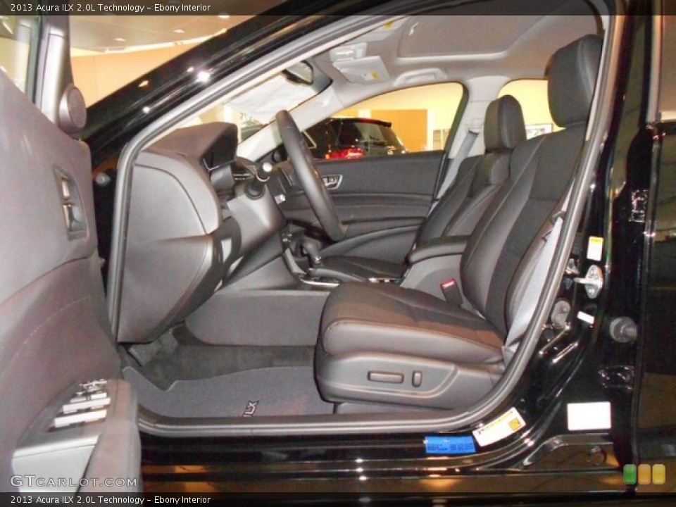 Ebony Interior Photo for the 2013 Acura ILX 2.0L Technology #65820548