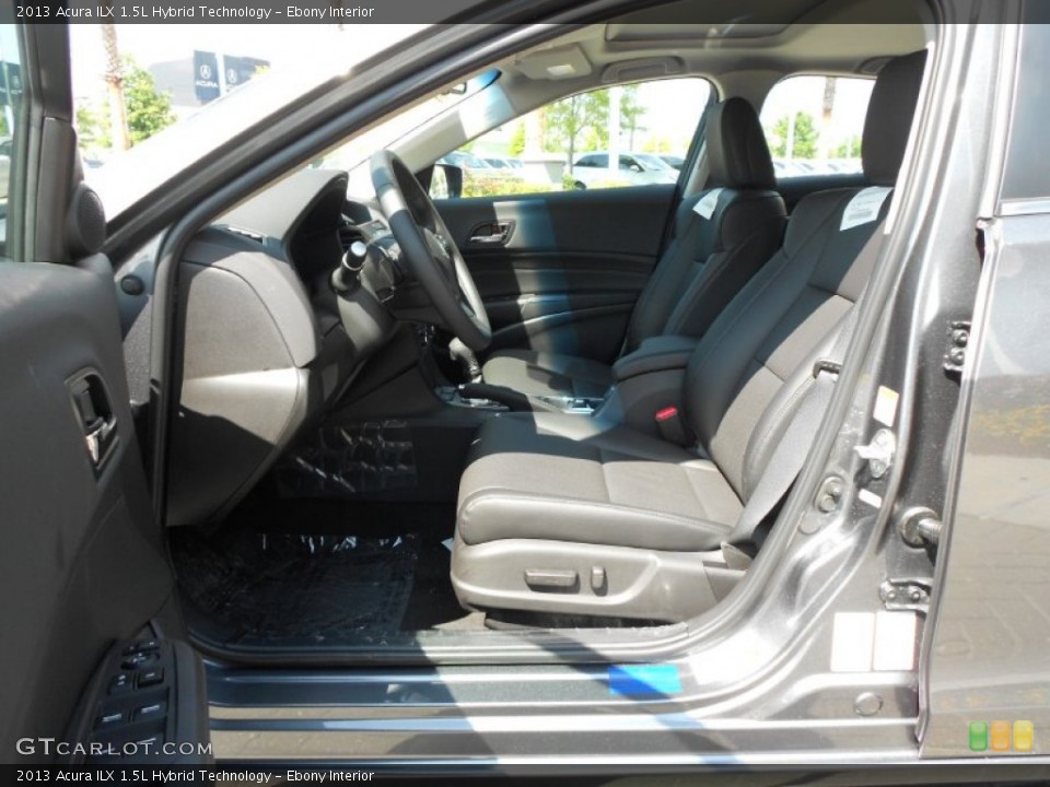 Ebony Interior Photo for the 2013 Acura ILX 1.5L Hybrid Technology #65820758