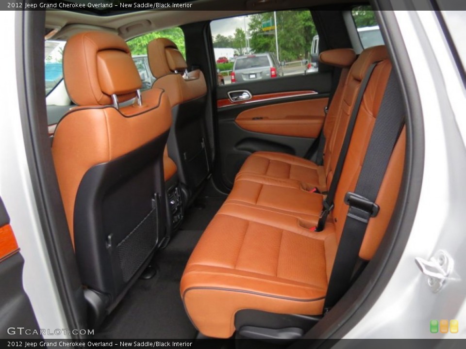 New Saddle/Black Interior Photo for the 2012 Jeep Grand Cherokee Overland #65823017