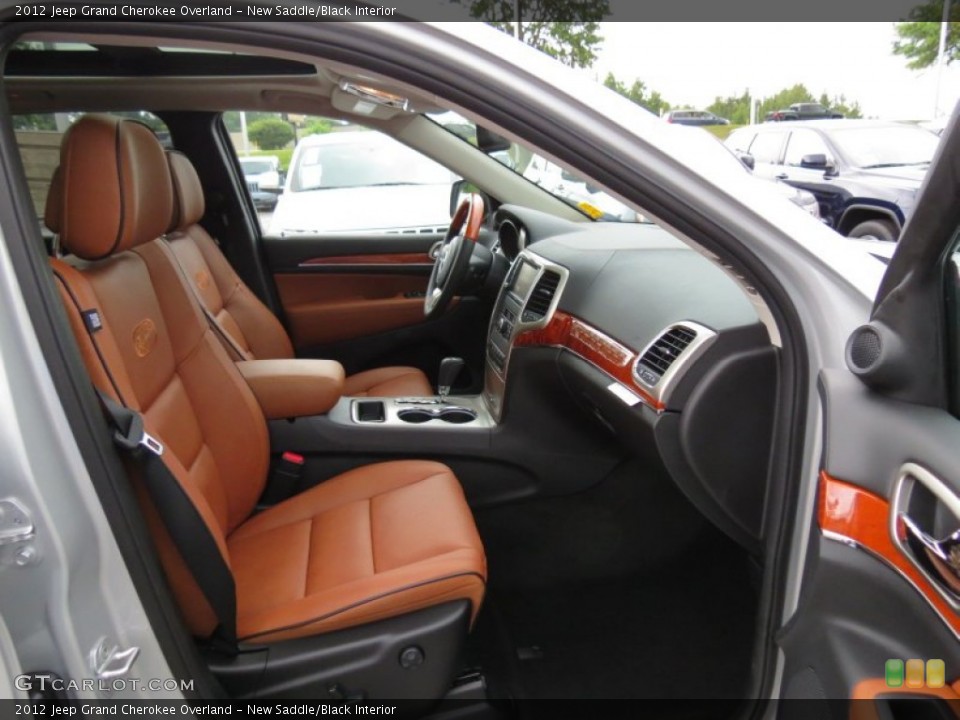 New Saddle/Black Interior Photo for the 2012 Jeep Grand Cherokee Overland #65823059
