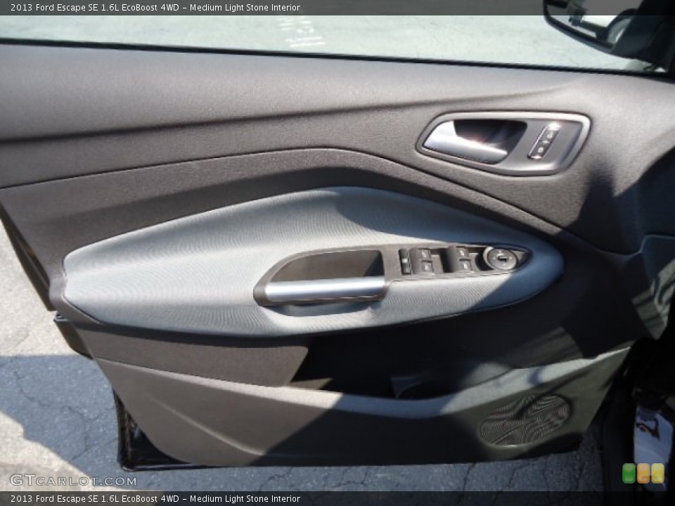 Medium Light Stone Interior Door Panel for the 2013 Ford Escape SE 1.6L EcoBoost 4WD #65826152