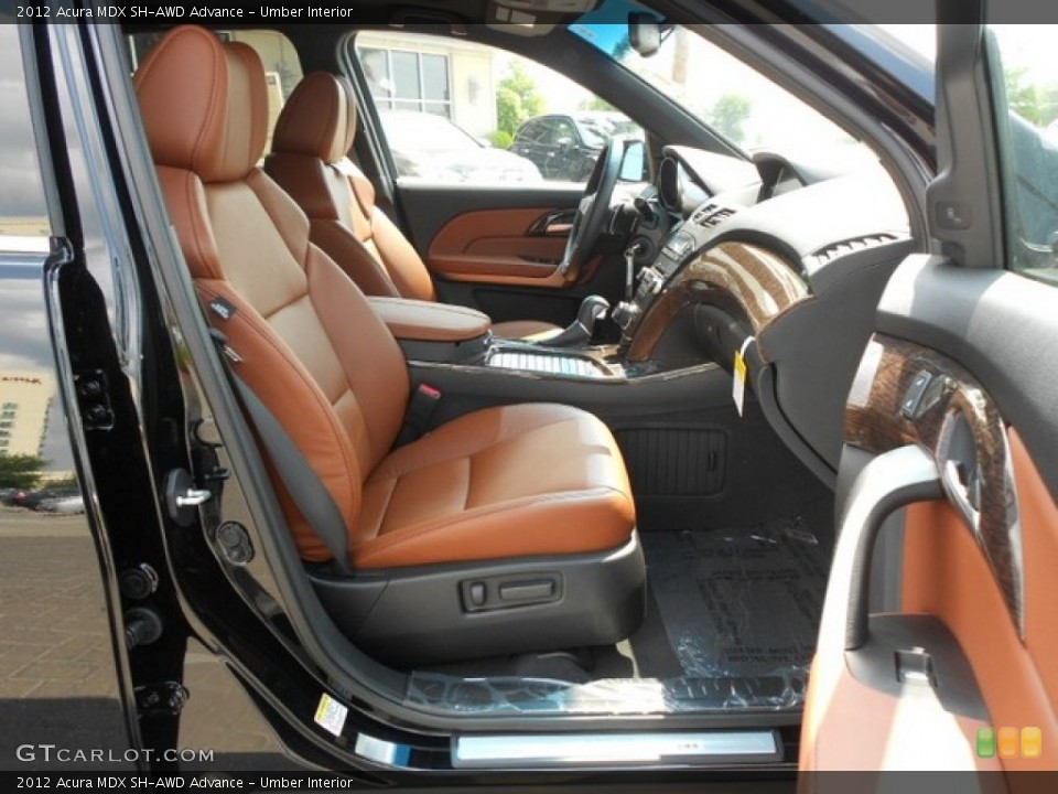 Umber Interior Photo for the 2012 Acura MDX SH-AWD Advance #65826833