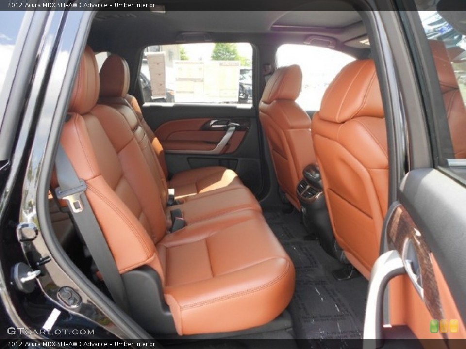 Umber Interior Photo for the 2012 Acura MDX SH-AWD Advance #65826842
