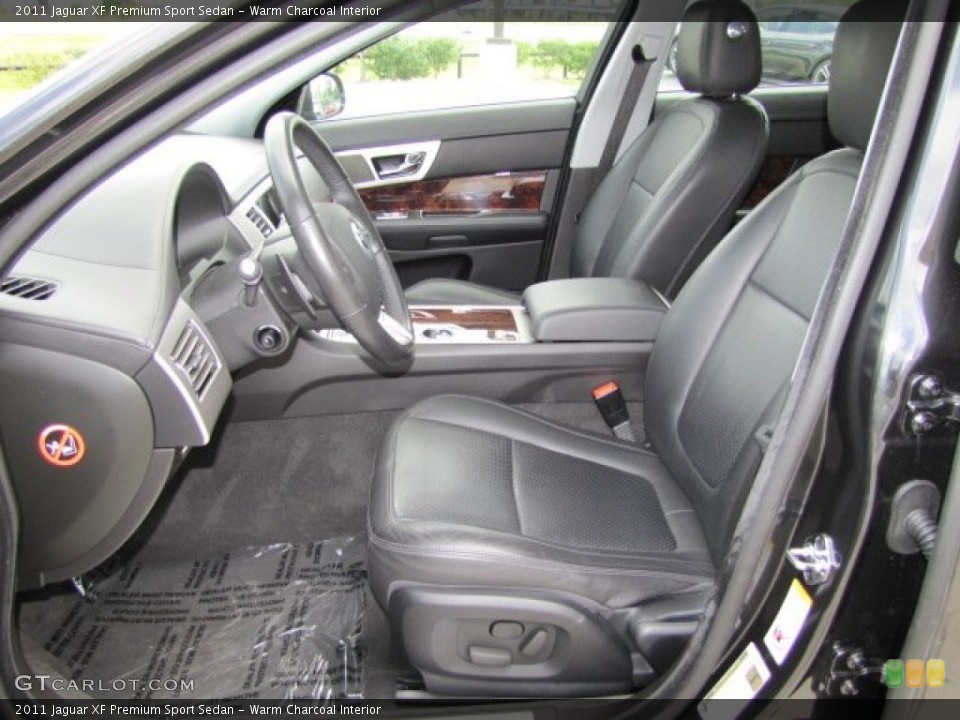 Warm Charcoal Interior Photo for the 2011 Jaguar XF Premium Sport Sedan #65827103