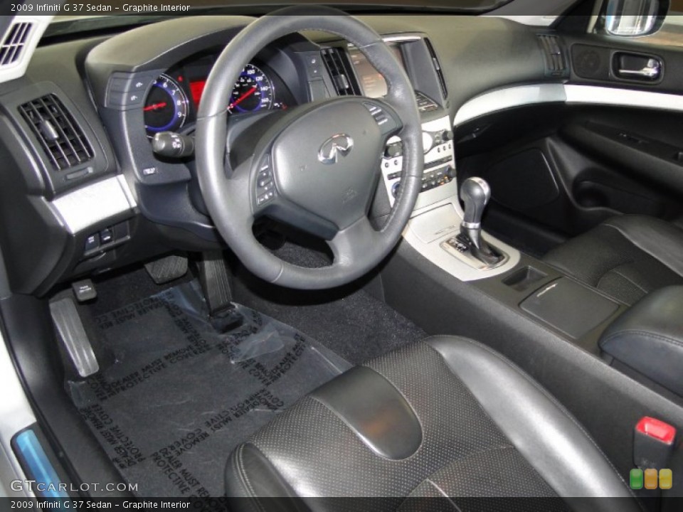 Graphite Interior Photo for the 2009 Infiniti G 37 Sedan #65828099