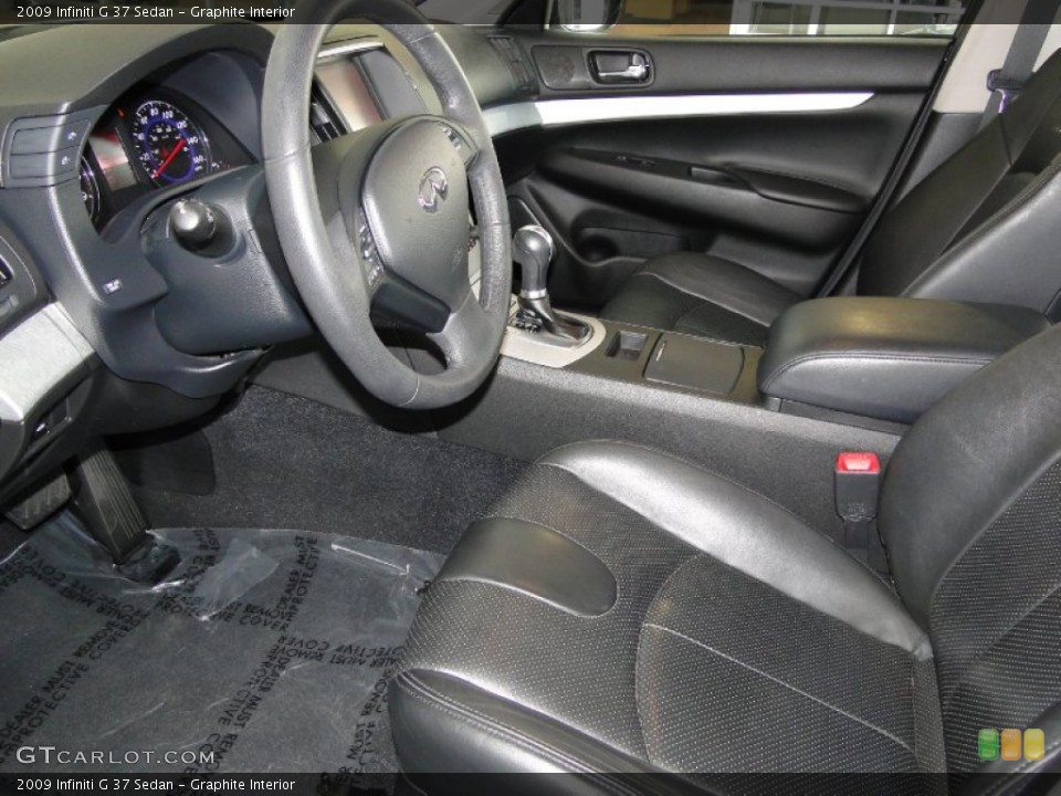 Graphite Interior Photo for the 2009 Infiniti G 37 Sedan #65828108