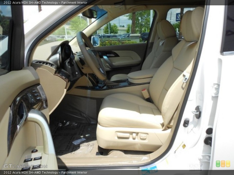 Parchment Interior Photo for the 2012 Acura MDX SH-AWD Technology #65828477
