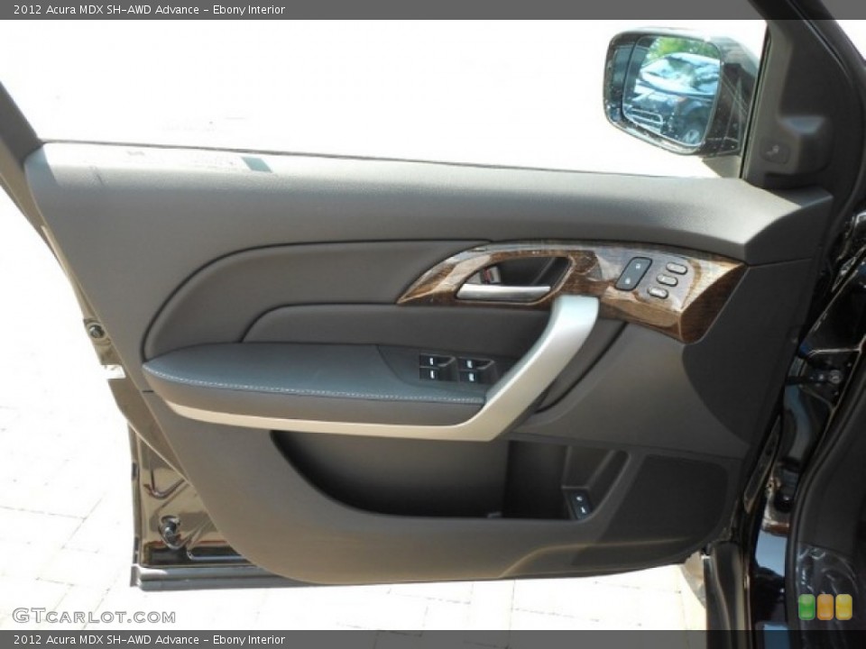 Ebony Interior Door Panel for the 2012 Acura MDX SH-AWD Advance #65832857