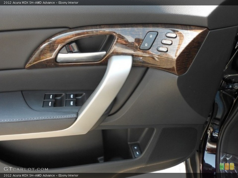 Ebony Interior Door Panel for the 2012 Acura MDX SH-AWD Advance #65832989