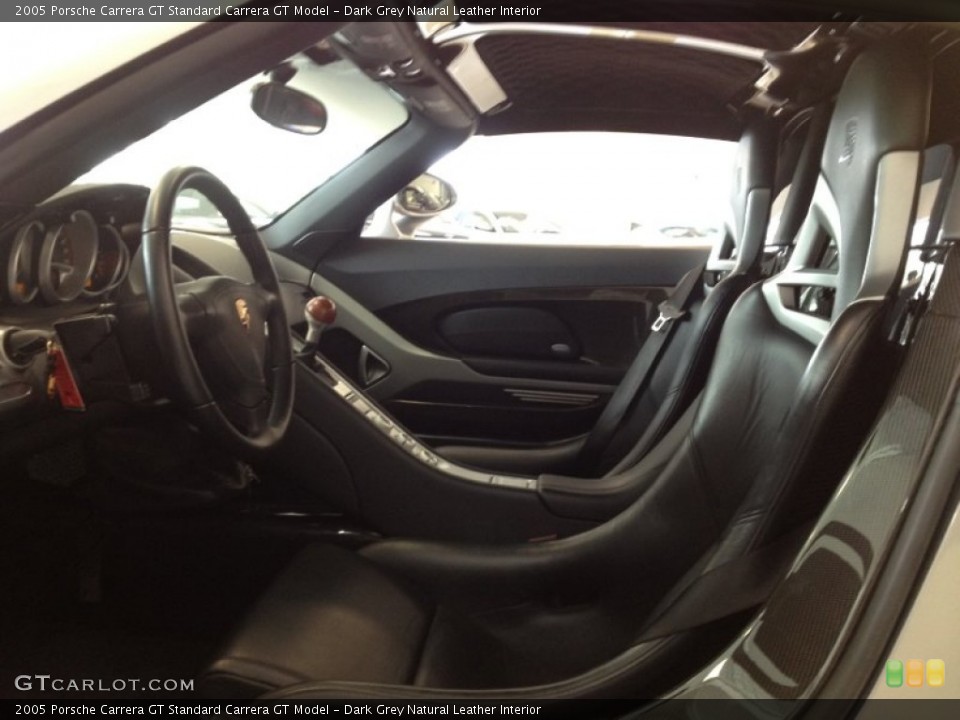 Dark Grey Natural Leather Interior Photo for the 2005 Porsche Carrera GT  #65833131