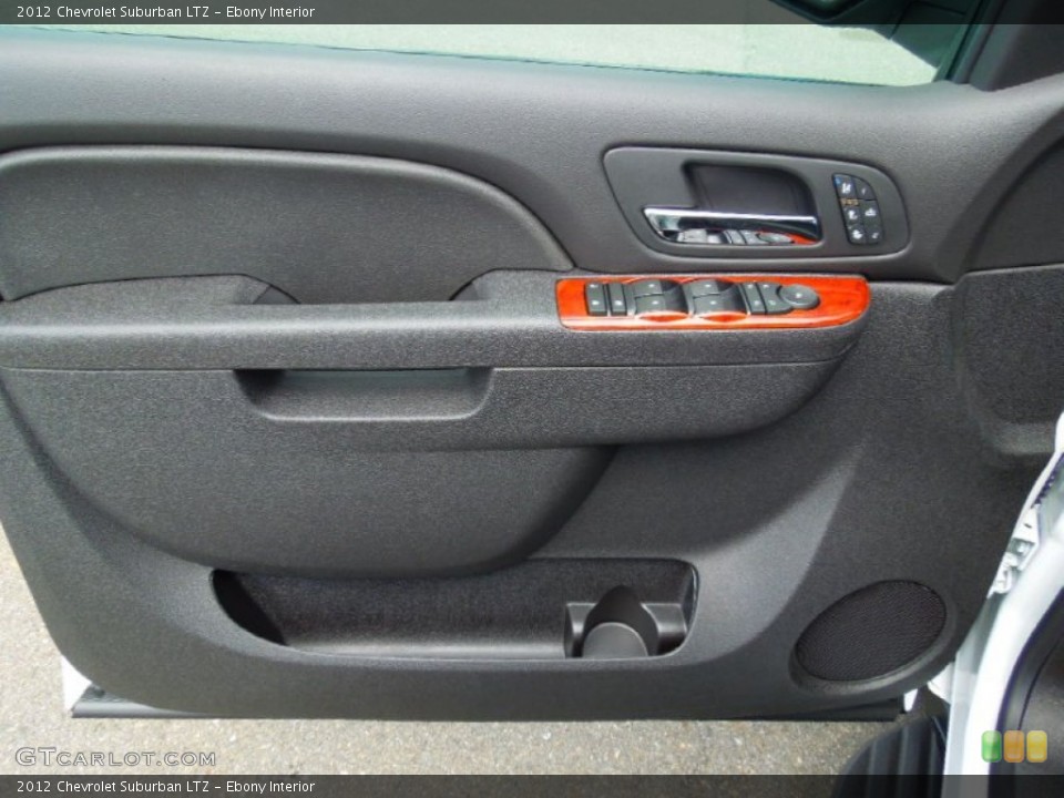 Ebony Interior Door Panel for the 2012 Chevrolet Suburban LTZ #65834771