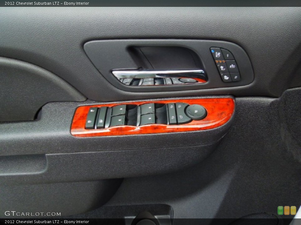 Ebony Interior Controls for the 2012 Chevrolet Suburban LTZ #65834780