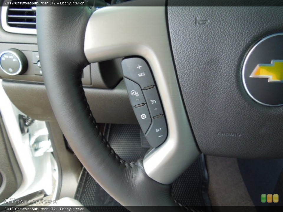 Ebony Interior Controls for the 2012 Chevrolet Suburban LTZ #65834798