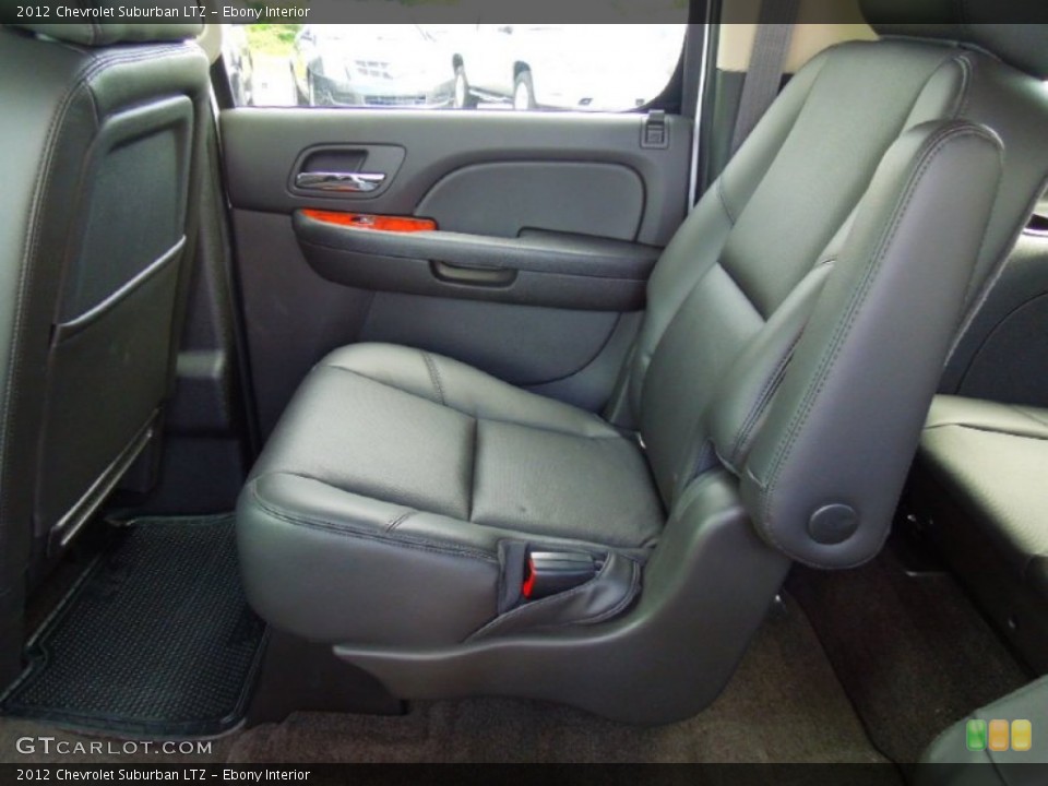 Ebony Interior Photo for the 2012 Chevrolet Suburban LTZ #65834825