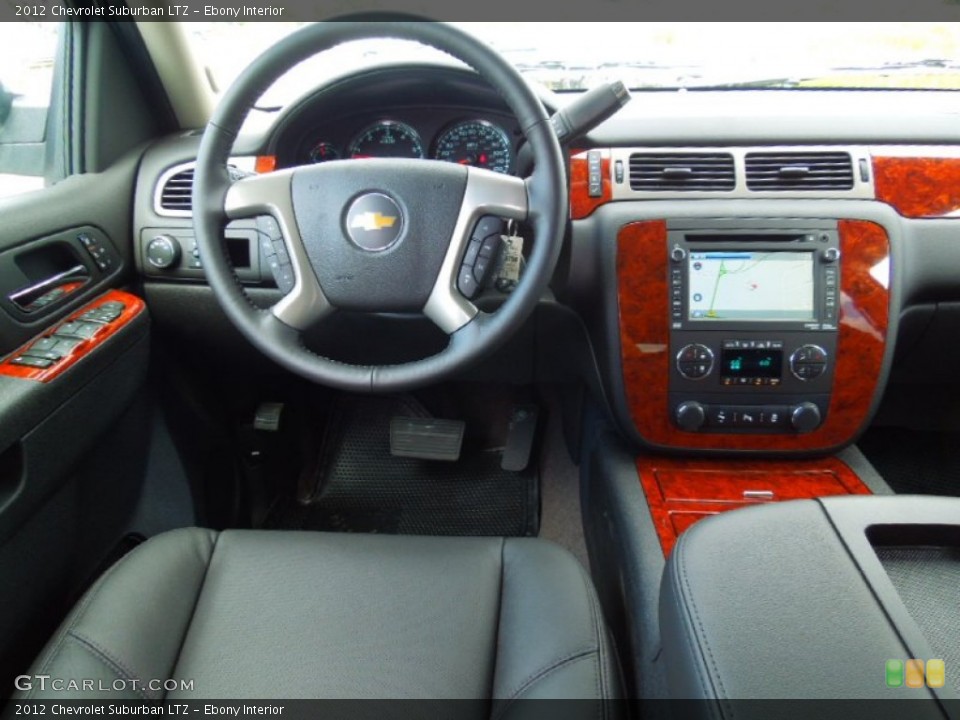Ebony Interior Dashboard for the 2012 Chevrolet Suburban LTZ #65834843