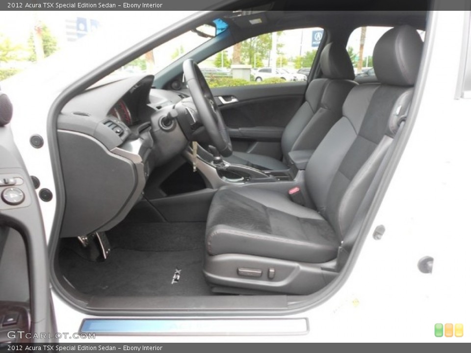 Ebony Interior Photo for the 2012 Acura TSX Special Edition Sedan #65835854