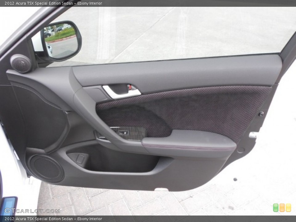 Ebony Interior Door Panel for the 2012 Acura TSX Special Edition Sedan #65835860