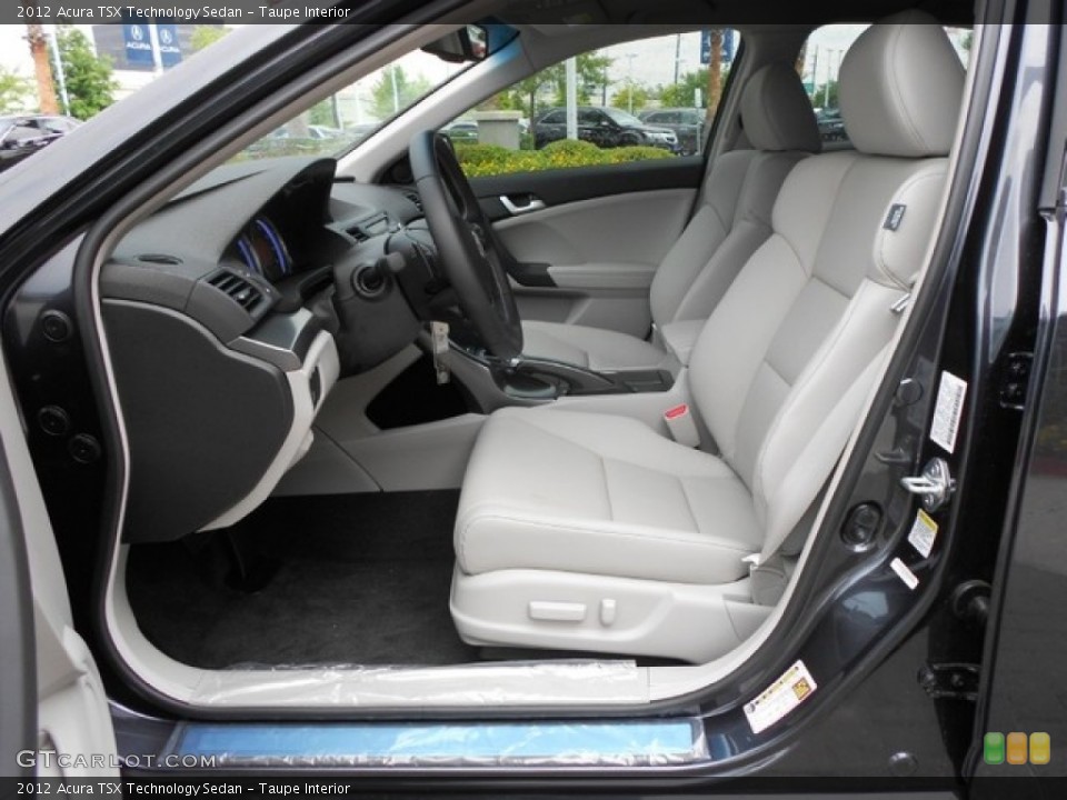 Taupe Interior Photo for the 2012 Acura TSX Technology Sedan #65836538