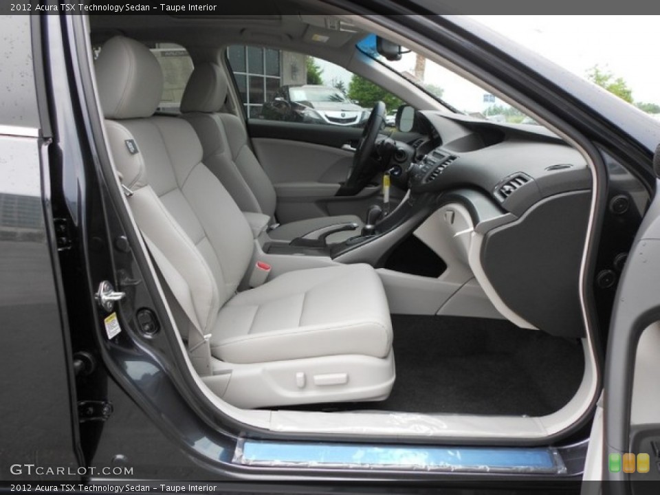 Taupe Interior Photo for the 2012 Acura TSX Technology Sedan #65836556