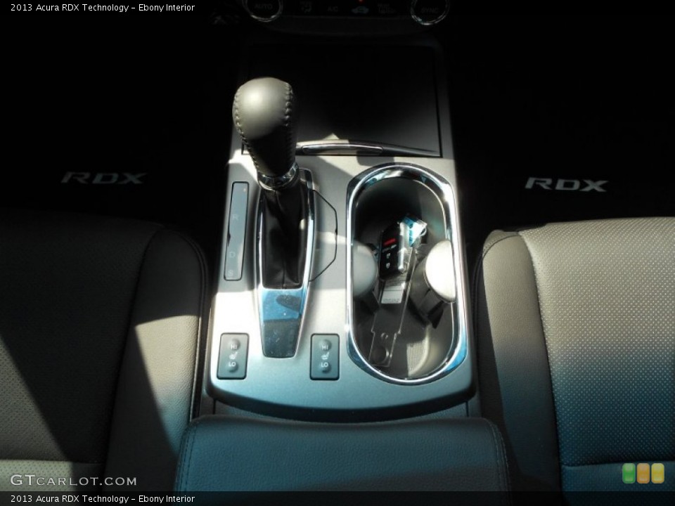 Ebony Interior Transmission for the 2013 Acura RDX Technology #65836793
