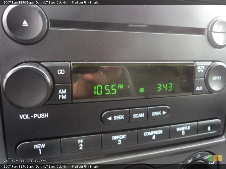 Medium Flint Interior Audio System for the 2007 Ford F250 Super Duty XLT SuperCab 4x4 #65836949