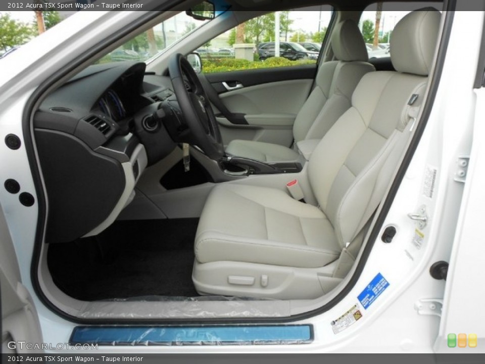 Taupe Interior Photo for the 2012 Acura TSX Sport Wagon #65837816