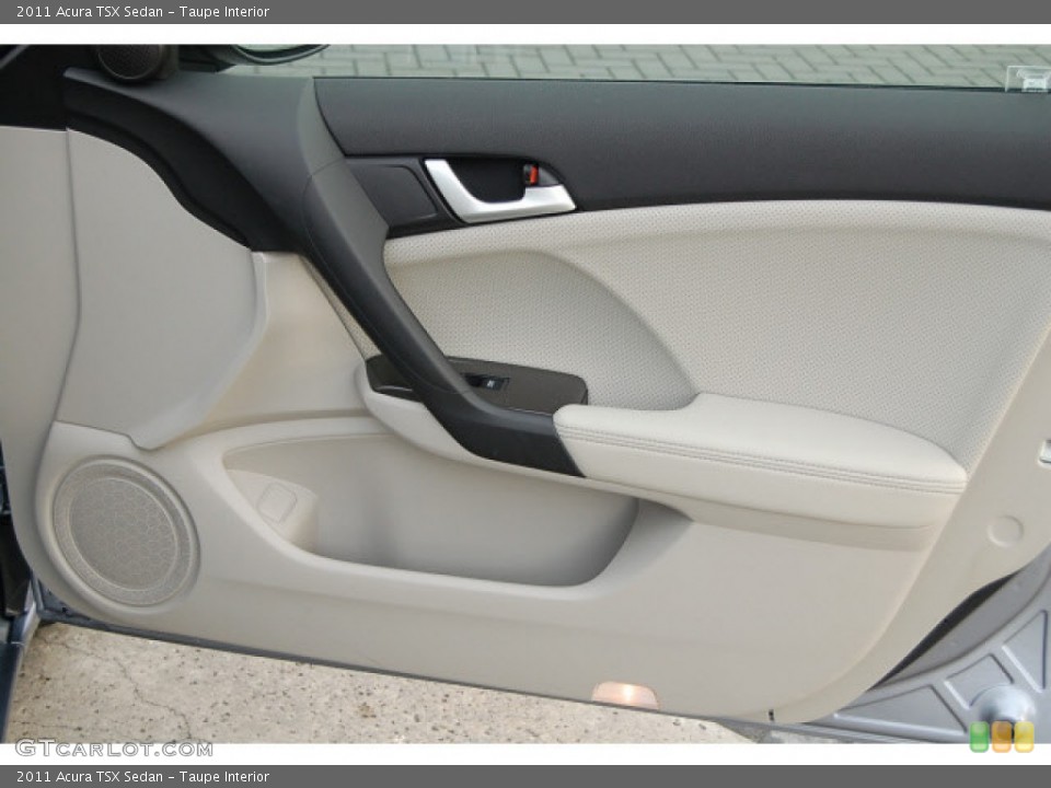 Taupe Interior Door Panel for the 2011 Acura TSX Sedan #65838368