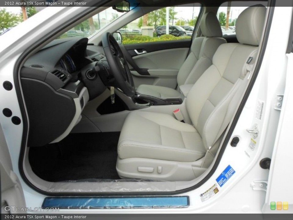 Taupe Interior Photo for the 2012 Acura TSX Sport Wagon #65838566