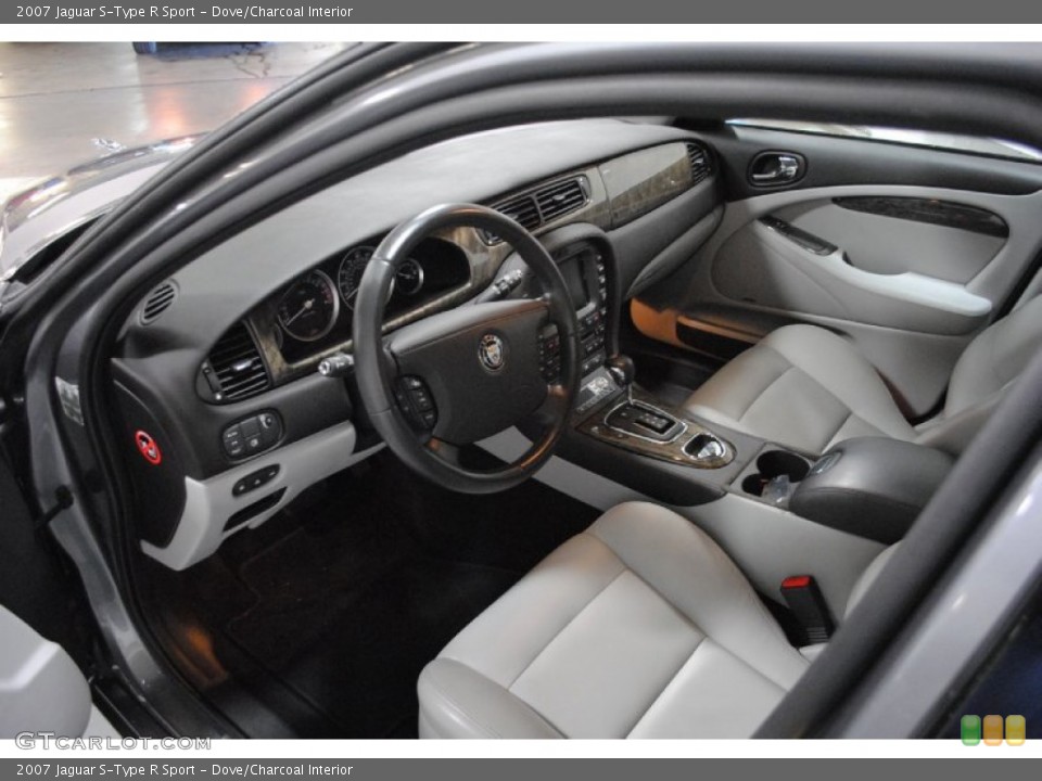 Dove/Charcoal Interior Photo for the 2007 Jaguar S-Type R Sport #65842650