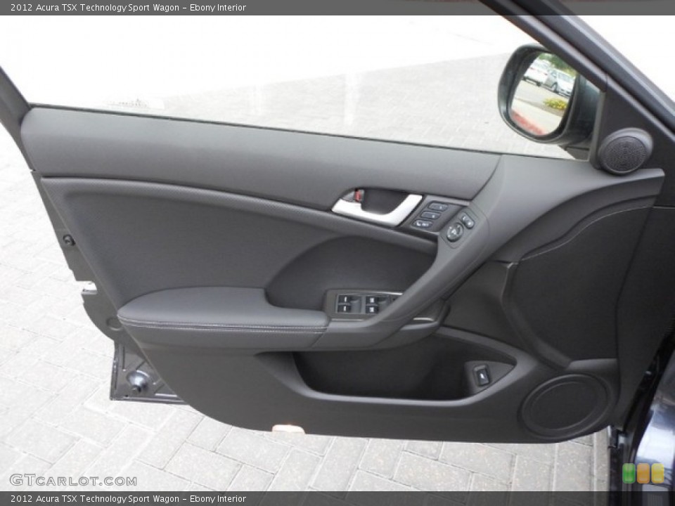 Ebony Interior Door Panel for the 2012 Acura TSX Technology Sport Wagon #65846772