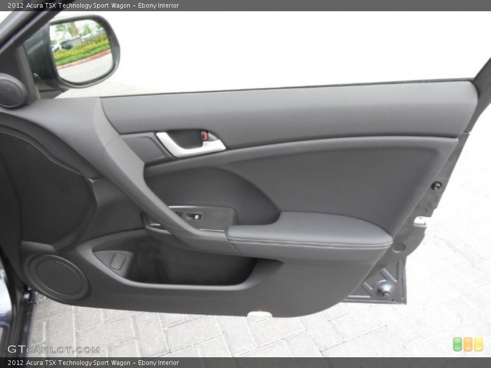 Ebony Interior Door Panel for the 2012 Acura TSX Technology Sport Wagon #65846787