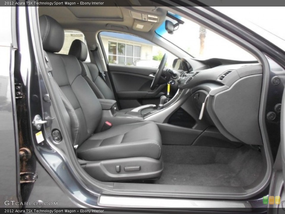 Ebony Interior Photo for the 2012 Acura TSX Technology Sport Wagon #65846799