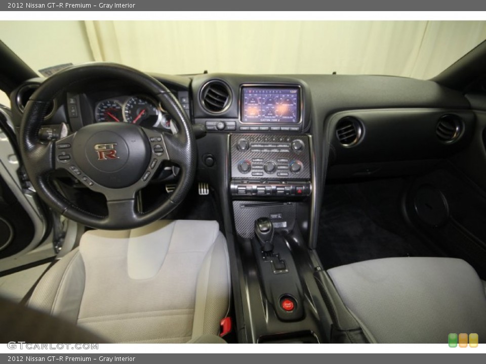 Gray Interior Photo for the 2012 Nissan GT-R Premium #65852004