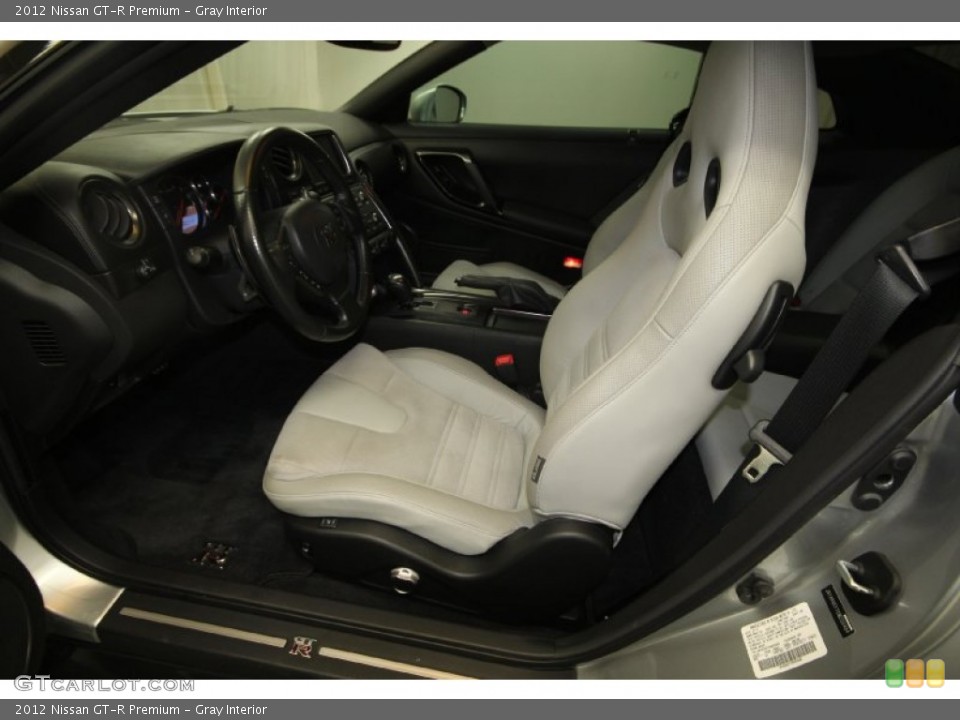 Gray Interior Photo for the 2012 Nissan GT-R Premium #65852007
