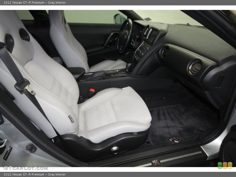 Gray Interior Photo for the 2012 Nissan GT-R Premium #65852079
