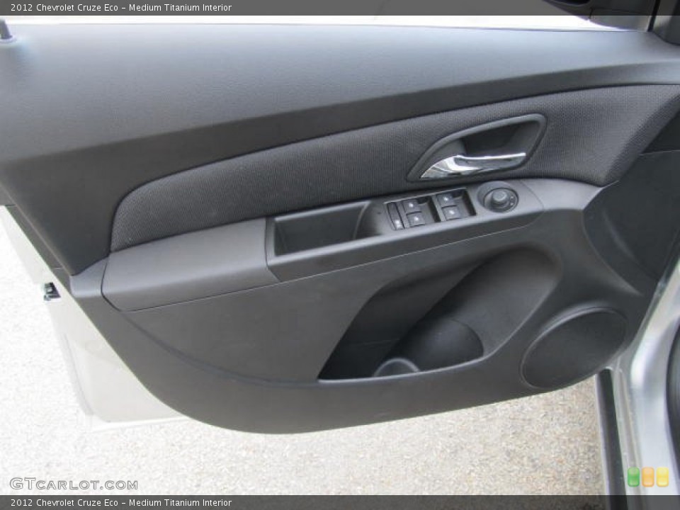 Medium Titanium Interior Door Panel for the 2012 Chevrolet Cruze Eco #65853876