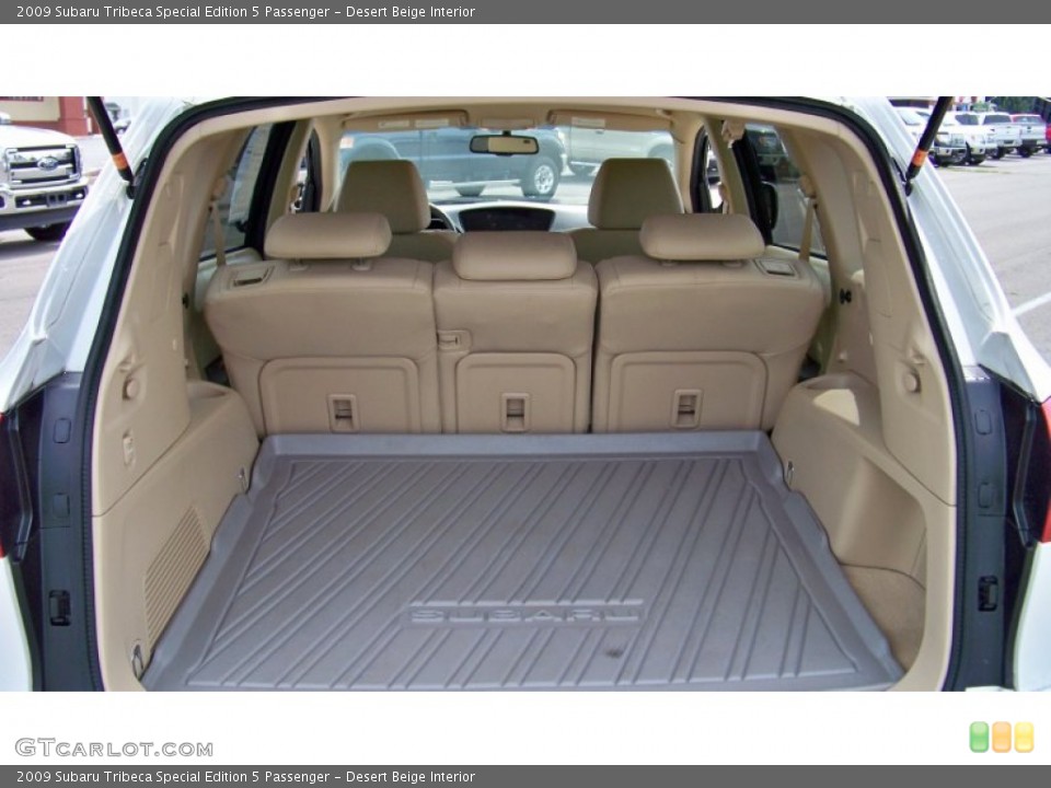 Desert Beige Interior Trunk for the 2009 Subaru Tribeca Special Edition 5 Passenger #65855006