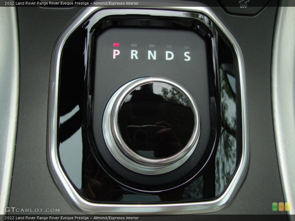 Almond/Espresso Interior Transmission for the 2012 Land Rover Range Rover Evoque Prestige #65855067