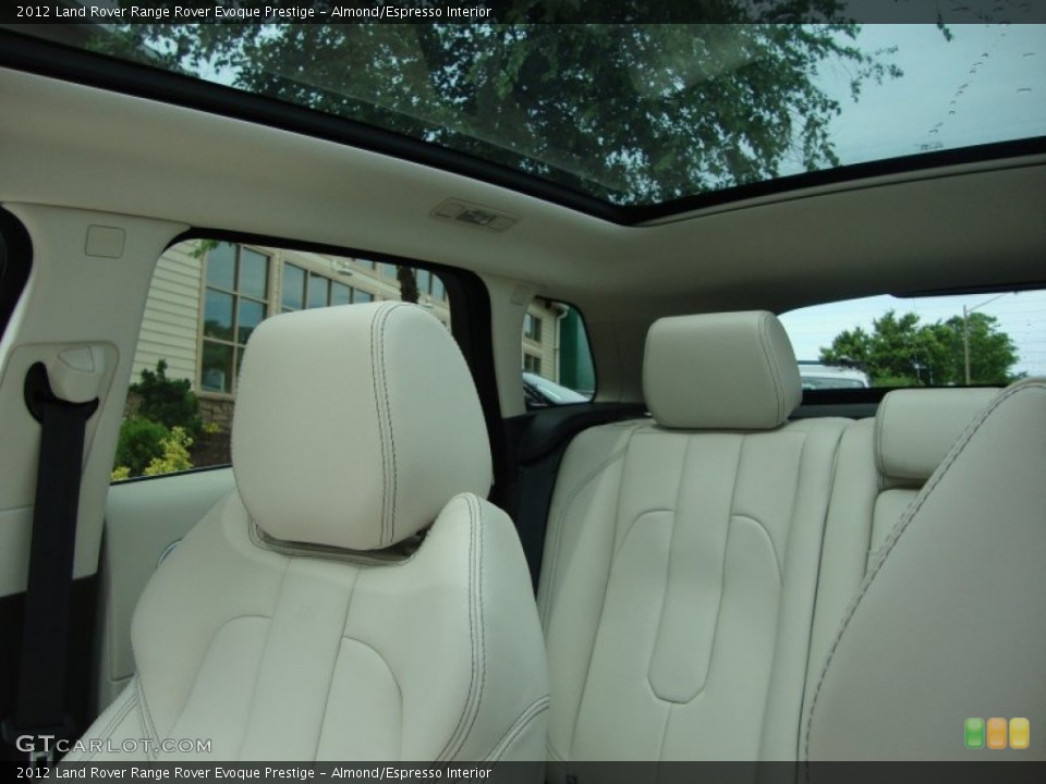 Almond/Espresso Interior Sunroof for the 2012 Land Rover Range Rover Evoque Prestige #65855112