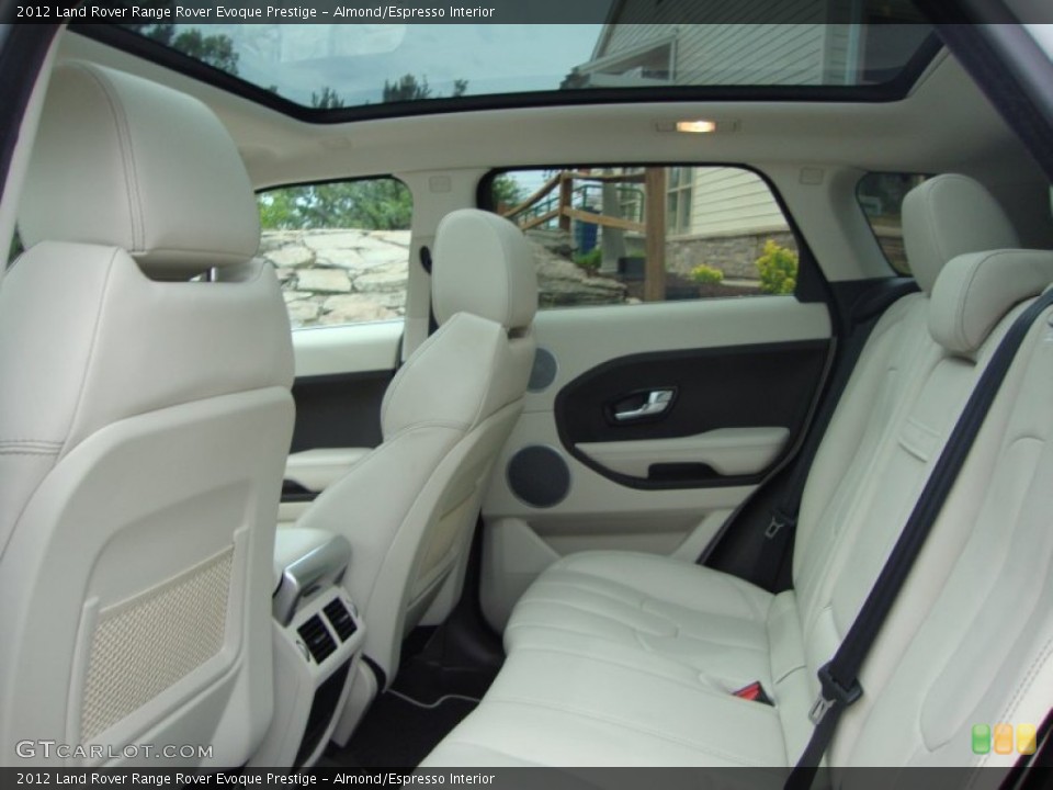 Almond/Espresso Interior Photo for the 2012 Land Rover Range Rover Evoque Prestige #65855142