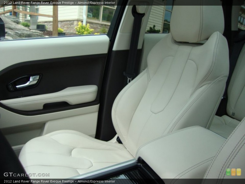 Almond/Espresso Interior Photo for the 2012 Land Rover Range Rover Evoque Prestige #65855169