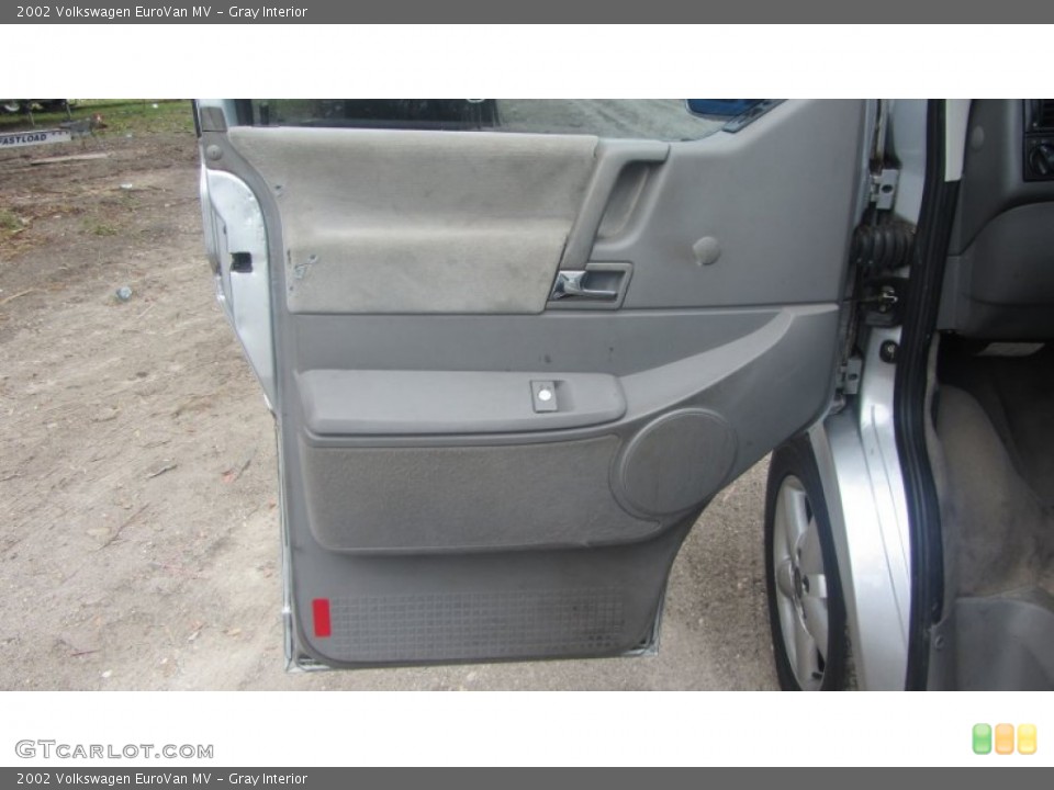 Gray Interior Door Panel for the 2002 Volkswagen EuroVan MV #65855379