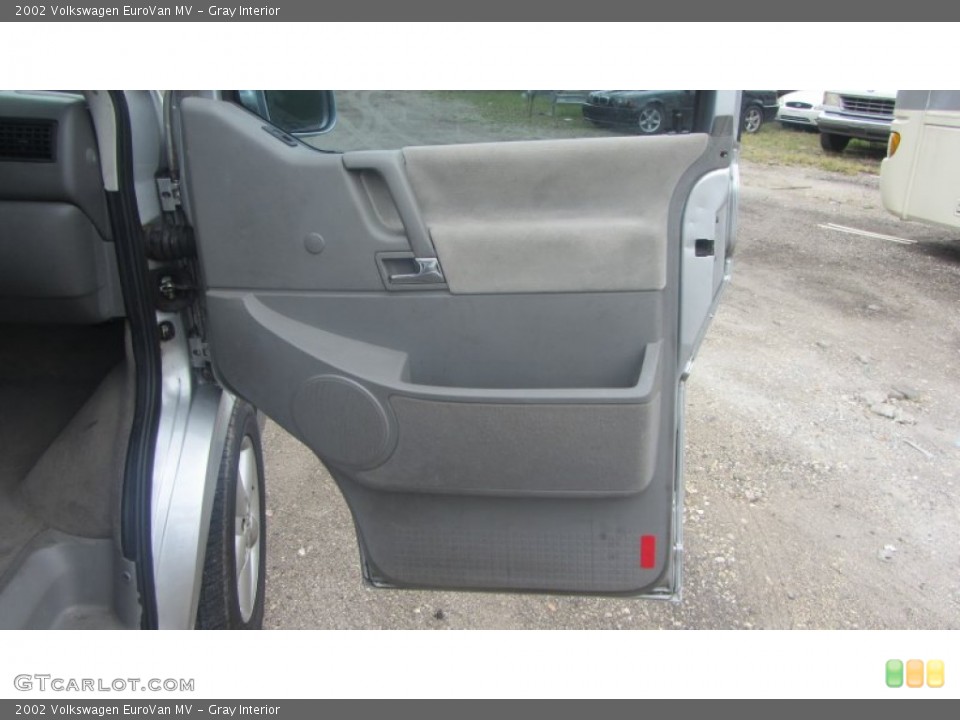 Gray Interior Door Panel for the 2002 Volkswagen EuroVan MV #65855388