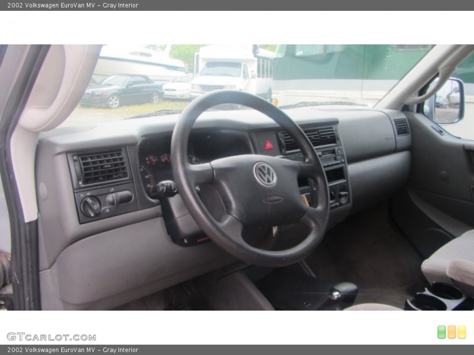 Gray Interior Dashboard for the 2002 Volkswagen EuroVan MV #65855412