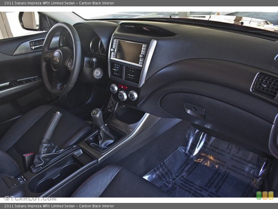 Carbon Black Interior Photo for the 2011 Subaru Impreza WRX Limited Sedan #65857089