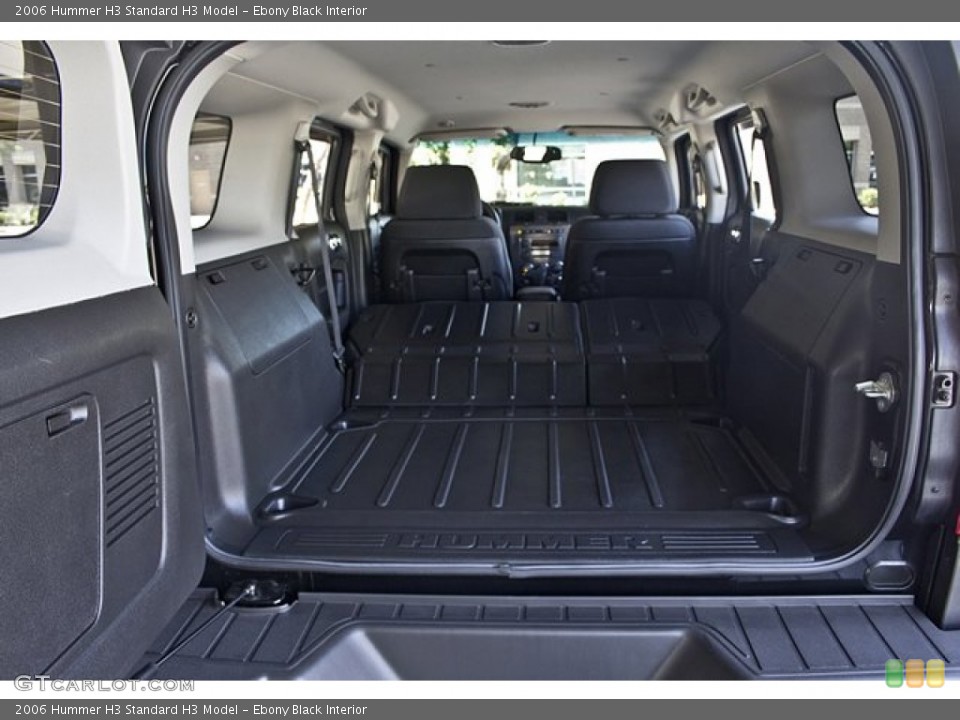 Ebony Black Interior Trunk for the 2006 Hummer H3  #65857266