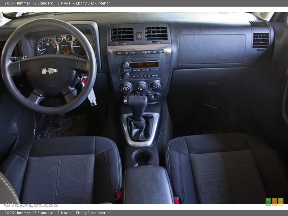 Ebony Black Interior Dashboard for the 2006 Hummer H3  #65857338