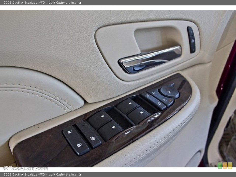Light Cashmere Interior Controls for the 2008 Cadillac Escalade AWD #65857761