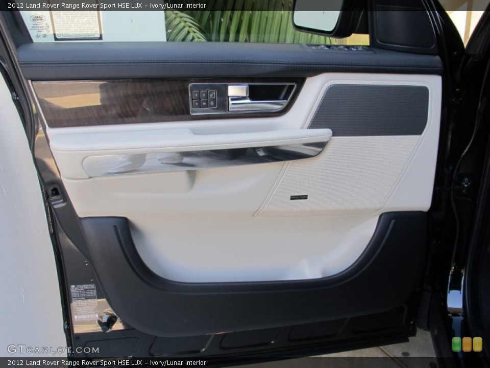 Ivory/Lunar Interior Door Panel for the 2012 Land Rover Range Rover Sport HSE LUX #65858382