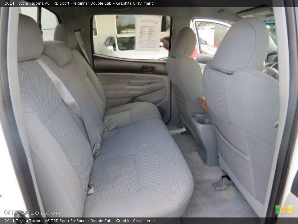 Graphite Gray Interior Photo for the 2011 Toyota Tacoma V6 TRD Sport PreRunner Double Cab #65859297